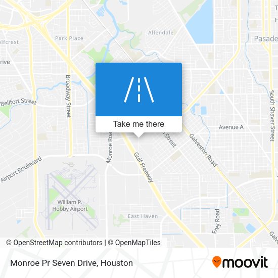 Monroe Pr Seven Drive map