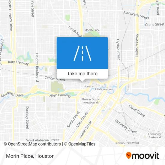 Morin Place map