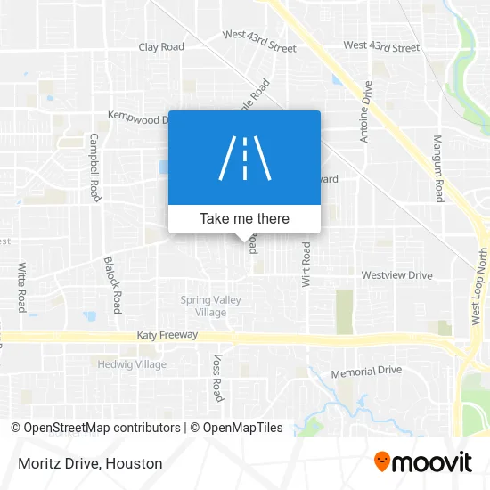 Moritz Drive map