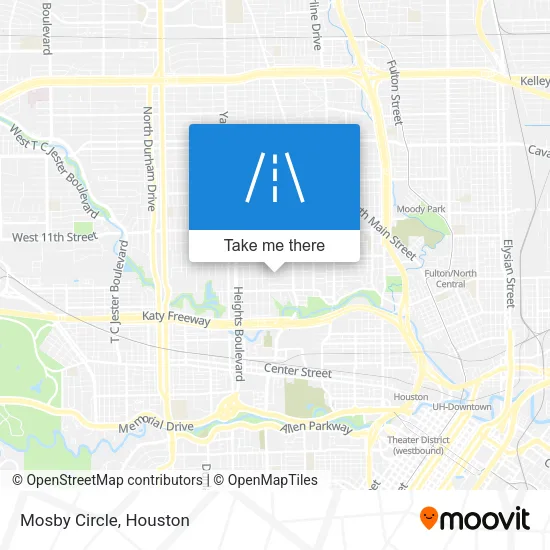 Mosby Circle map
