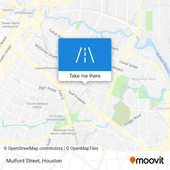 Mulford Street map