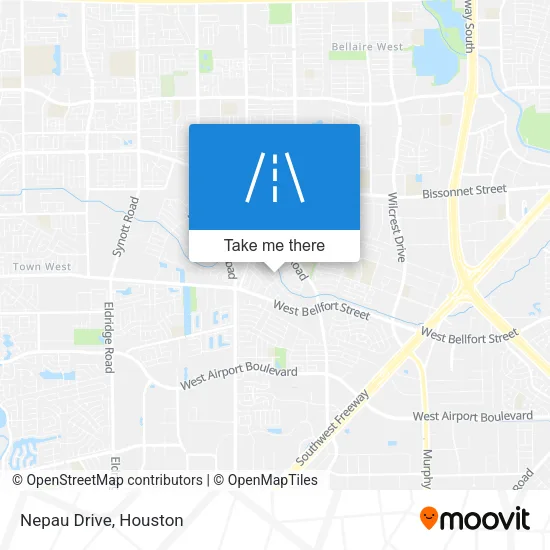 Nepau Drive map
