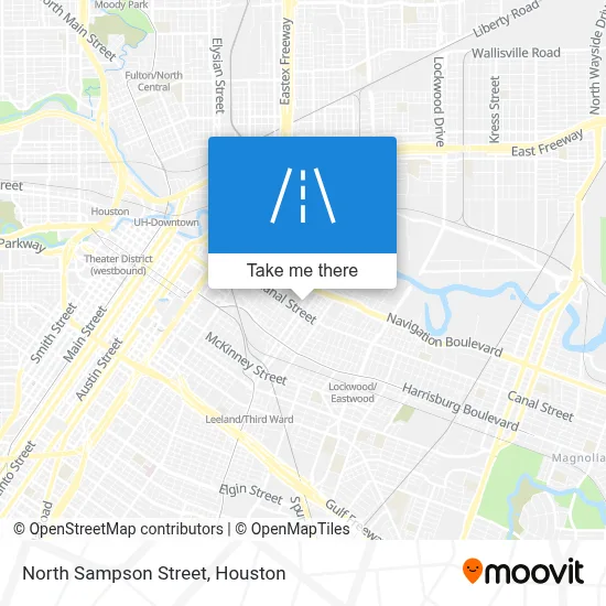 North Sampson Street map