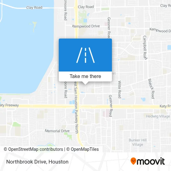 Northbrook Drive map