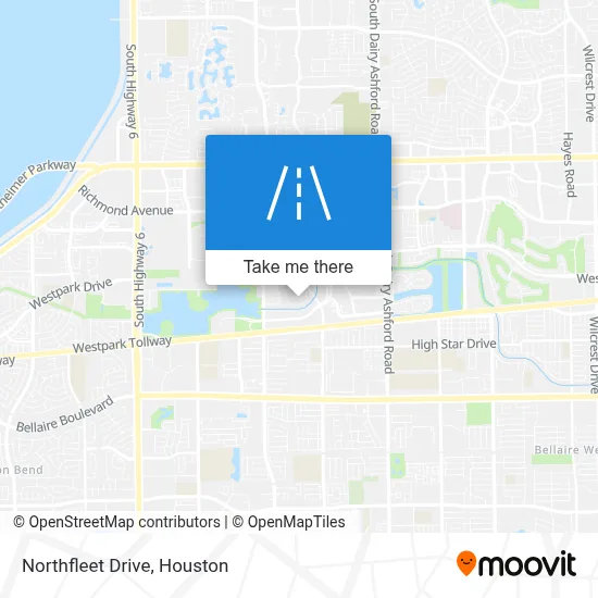 Northfleet Drive map