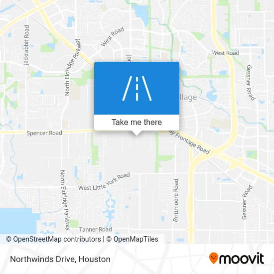 Northwinds Drive map