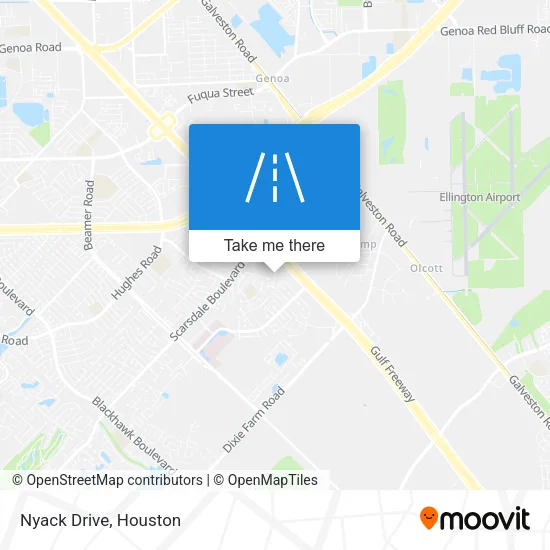 Nyack Drive map