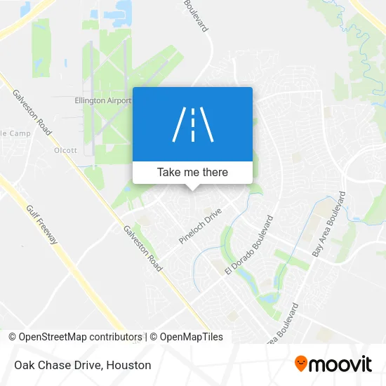 Oak Chase Drive map