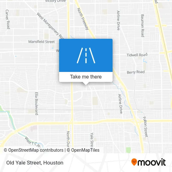 Old Yale Street map