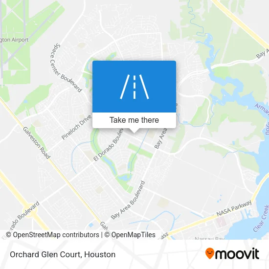 Orchard Glen Court map