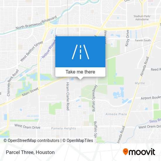 Parcel Three map