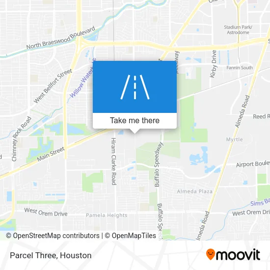 Parcel Three map