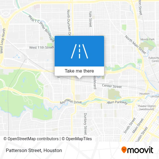 Patterson Street map