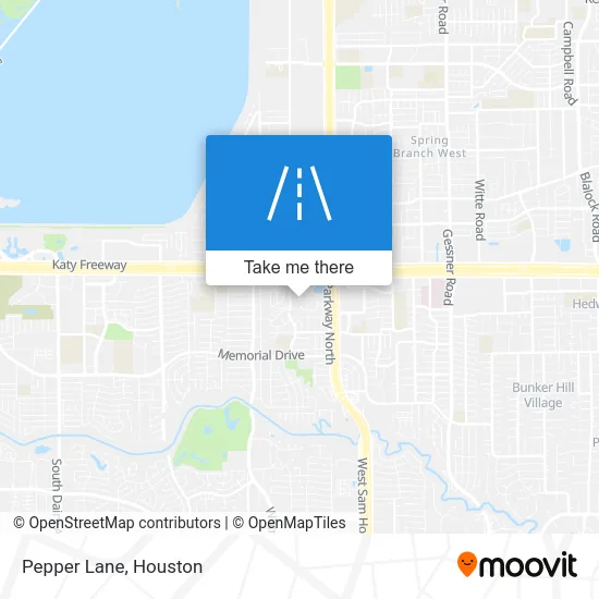 Pepper Lane map