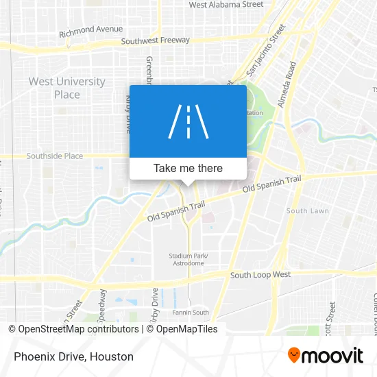 Phoenix Drive map