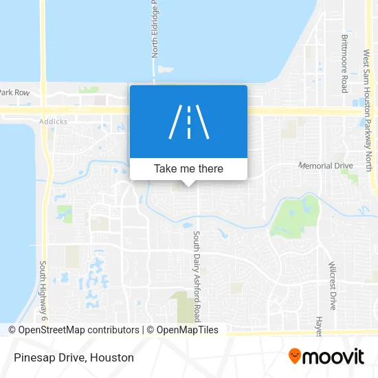 Pinesap Drive map