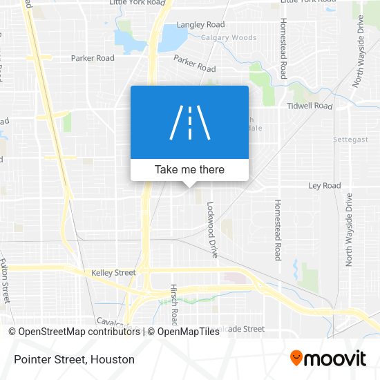 Pointer Street map