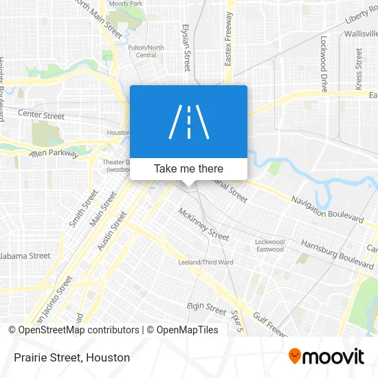 Prairie Street map