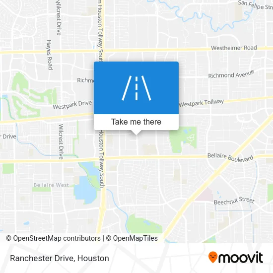 Ranchester Drive map