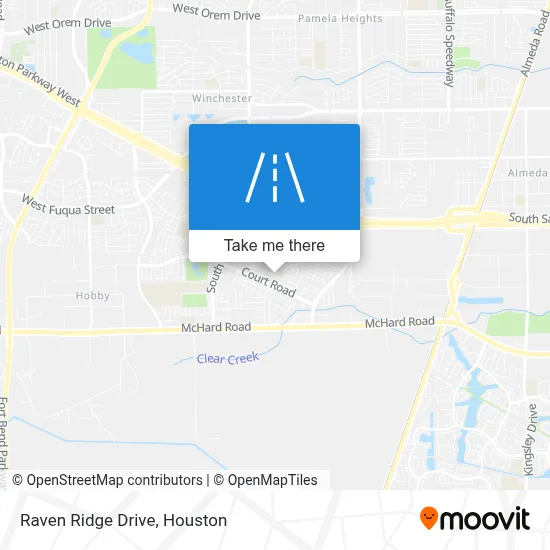 Raven Ridge Drive map