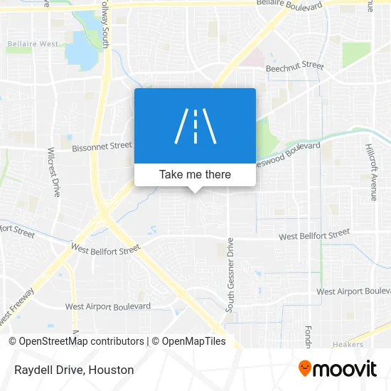 Raydell Drive map