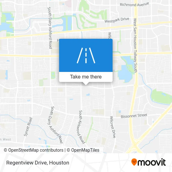 Regentview Drive map
