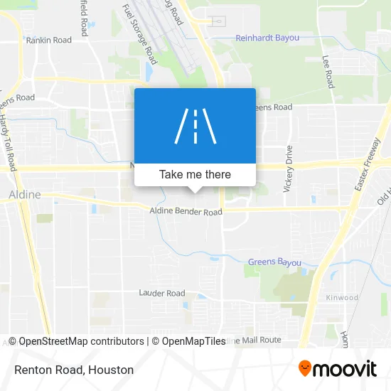 Renton Road map