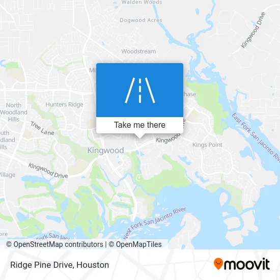 Ridge Pine Drive map