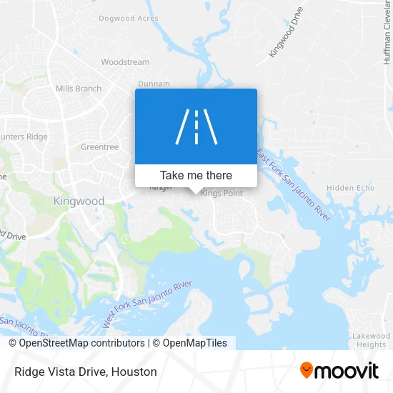 Ridge Vista Drive map