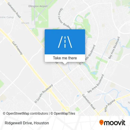 Ridgewell Drive map