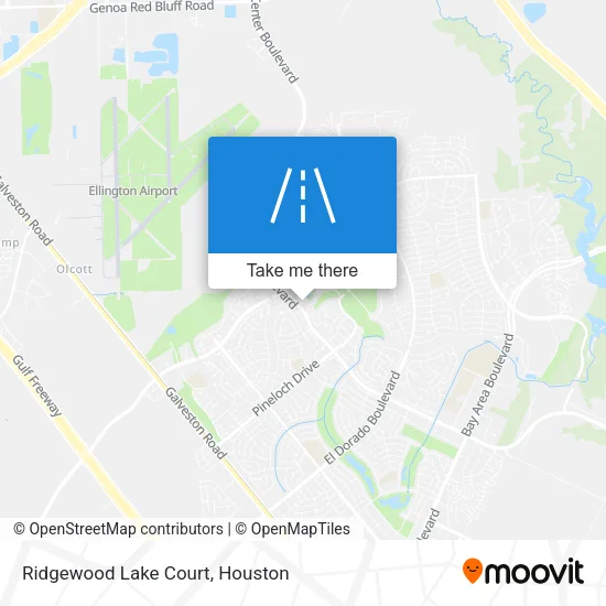 Ridgewood Lake Court map