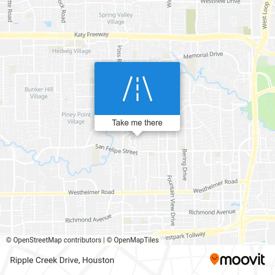 Ripple Creek Drive map