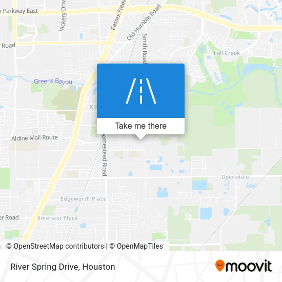 River Spring Drive map