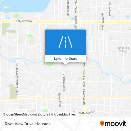 River View Drive map