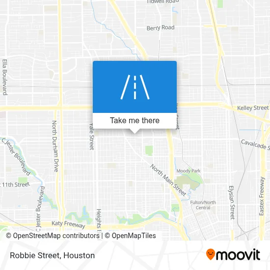 Robbie Street map