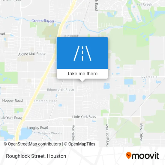 Roughlock Street map