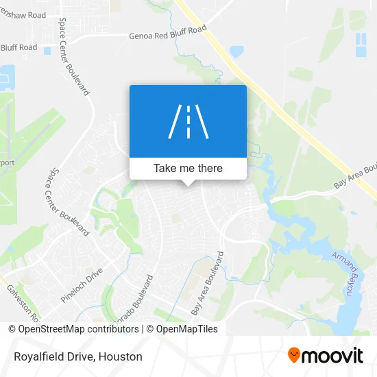 Royalfield Drive map