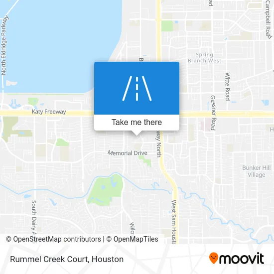 Rummel Creek Court map