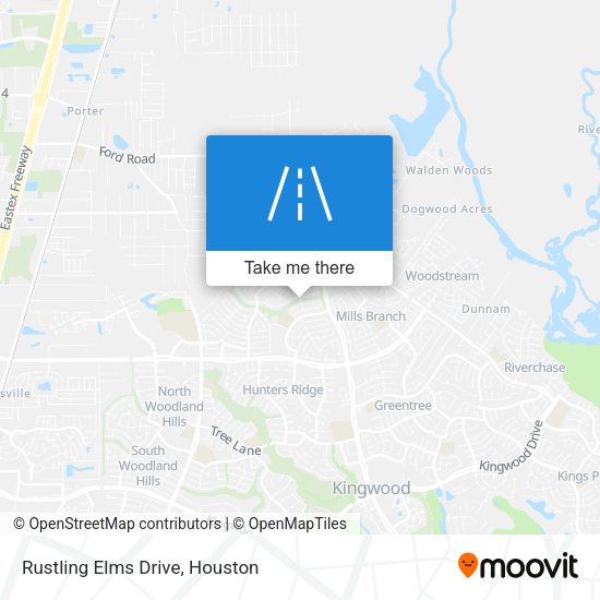 Rustling Elms Drive map
