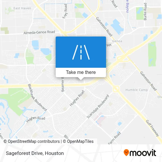 Sageforest Drive map