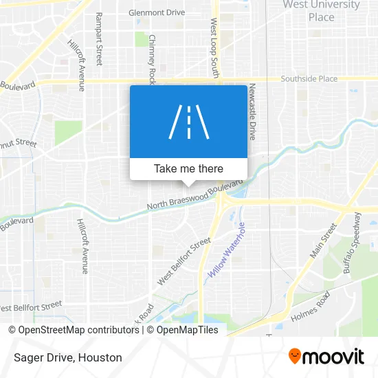 Sager Drive map