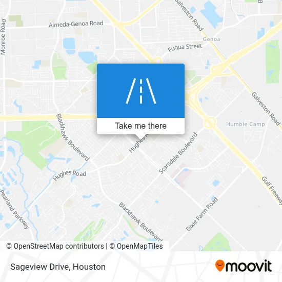 Sageview Drive map