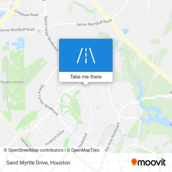 Sand Myrtle Drive map