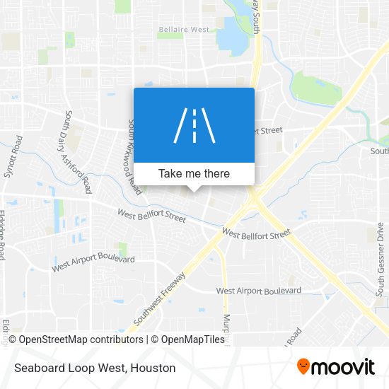 Seaboard Loop West map