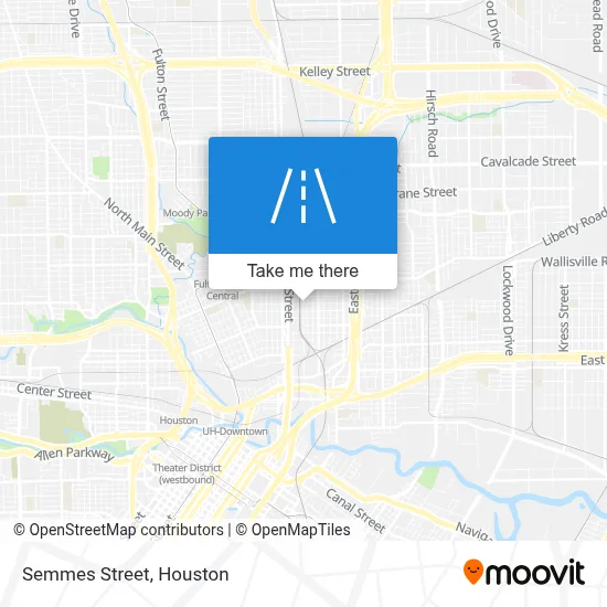 Semmes Street map
