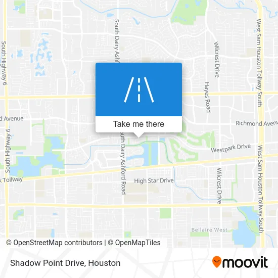 Shadow Point Drive map