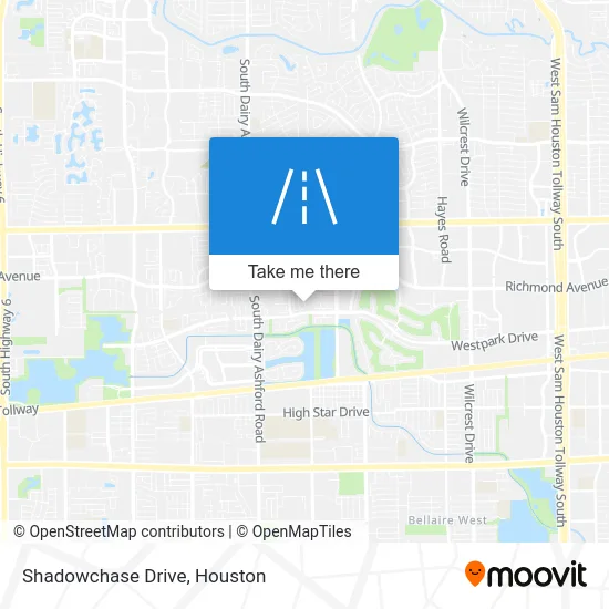 Shadowchase Drive map