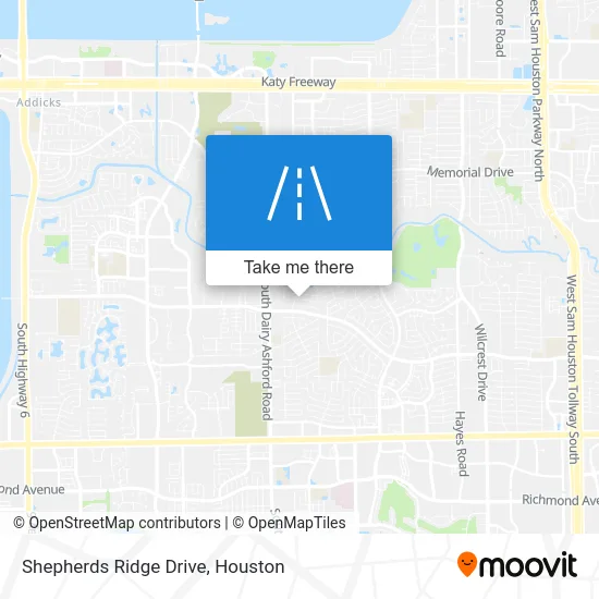 Shepherds Ridge Drive map