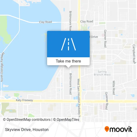 Skyview Drive map