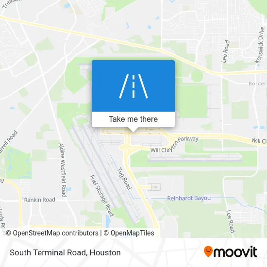 South Terminal Road map